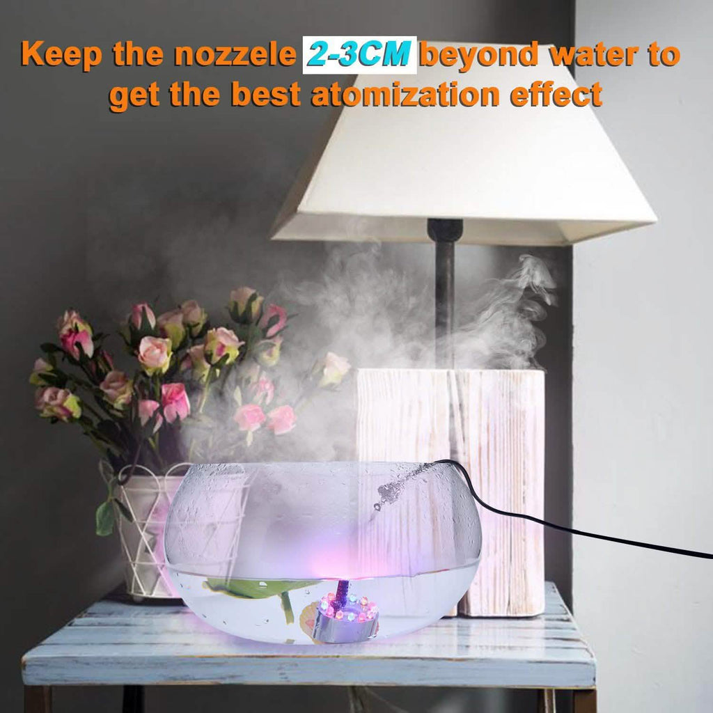 12 LED Changing Color Mist Maker