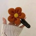2-Pack: Gorgeous Plush Flower Hairpin