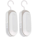 2-Pack: Mempedont Mini Bag Sealer - Heat Sealer for Plastic Bags