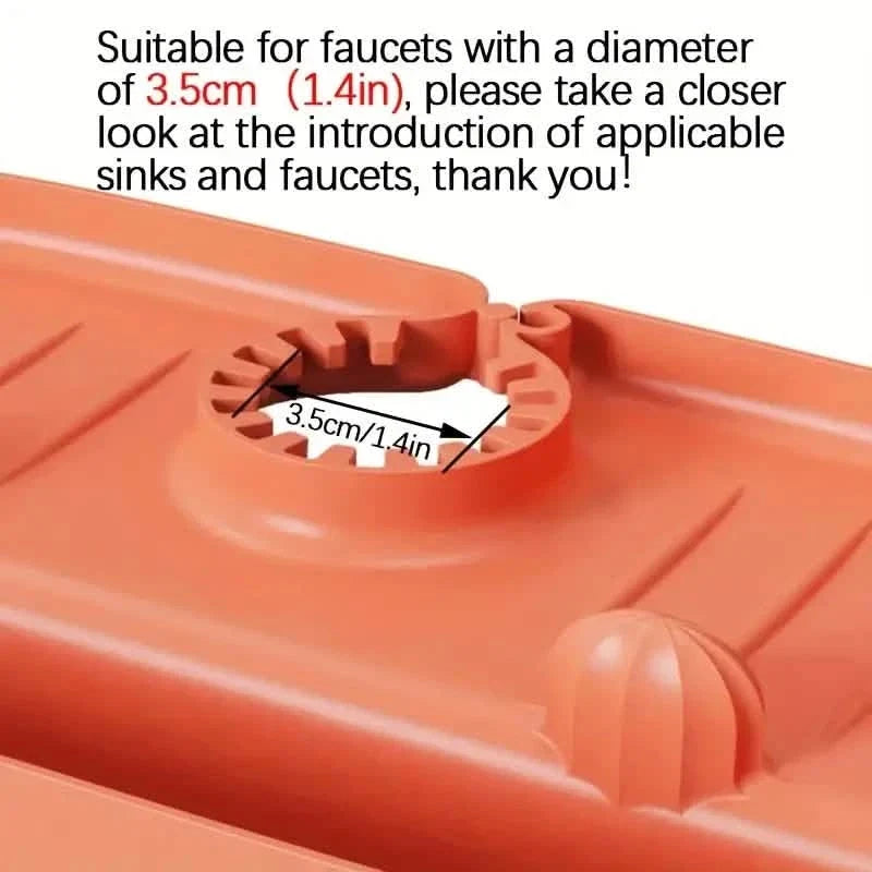 2-Pack: Sink Faucet Splash Guard