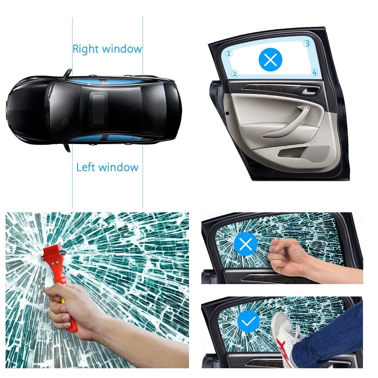 2-Pack: VicTsing Emergency Escape Tool