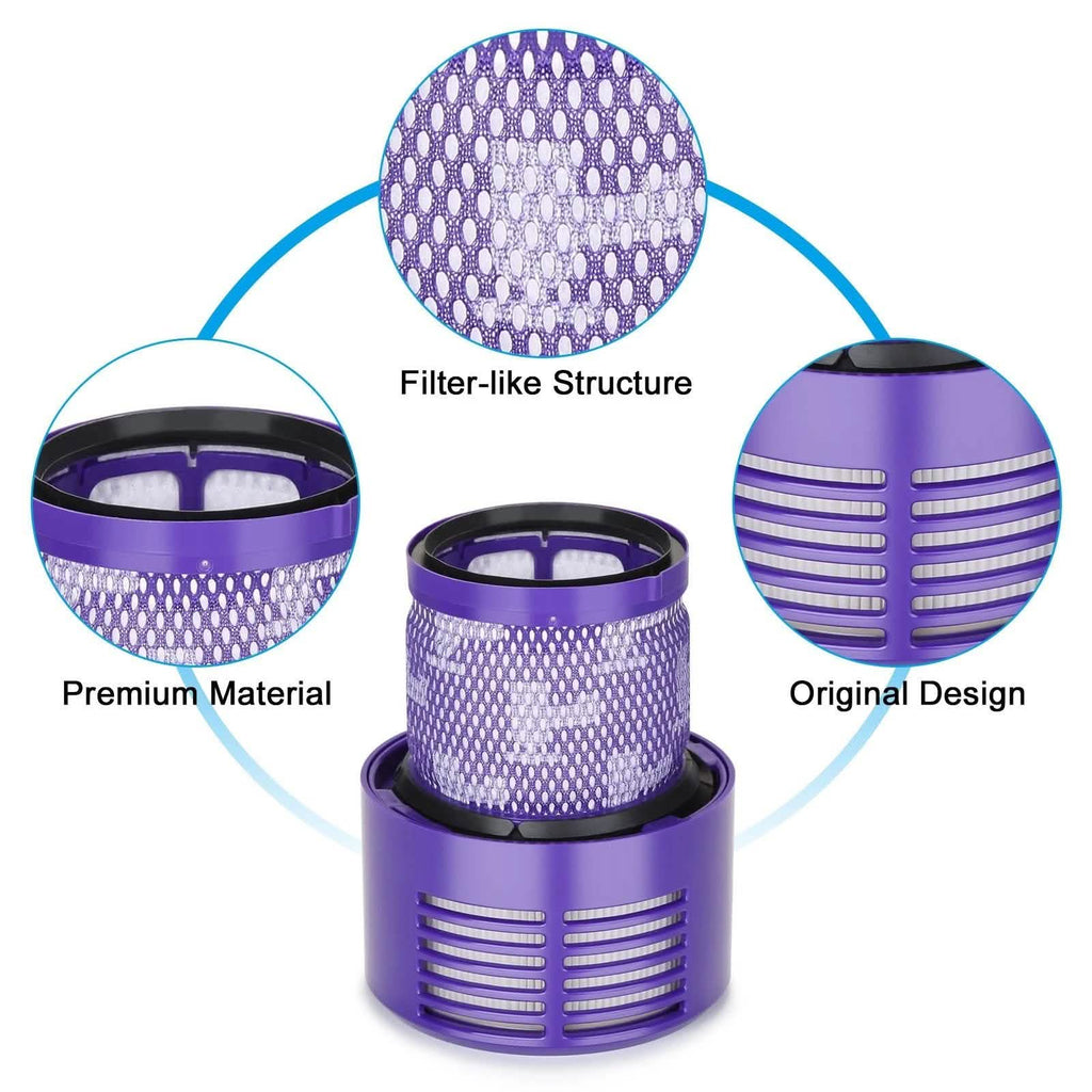 2-Packs: Vacuum Filter Replacement for Dyson V10 Series