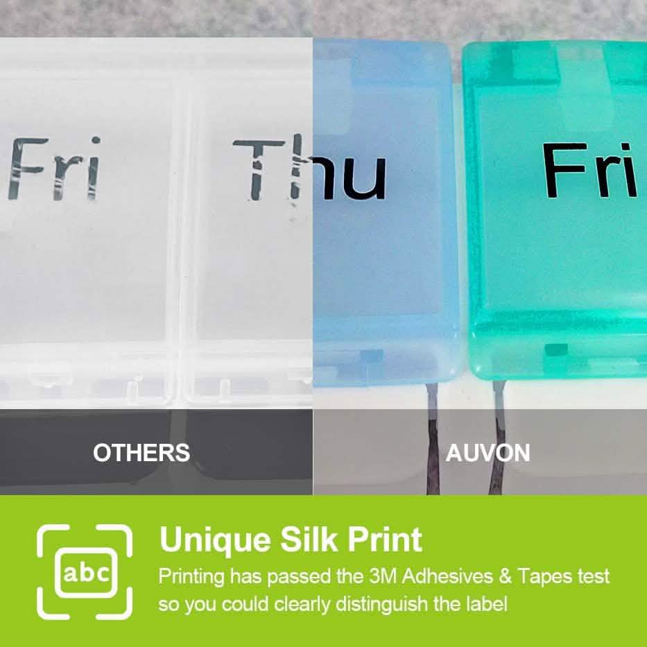 2-Piece: 7 Day Pill Box Case
