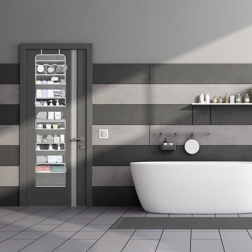 2-Piece: Over the Door Organizer 6-Tier Hanging Basket