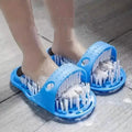 2-Piece Set: Foot Washing Brush Foot Scrub with Suction Cup