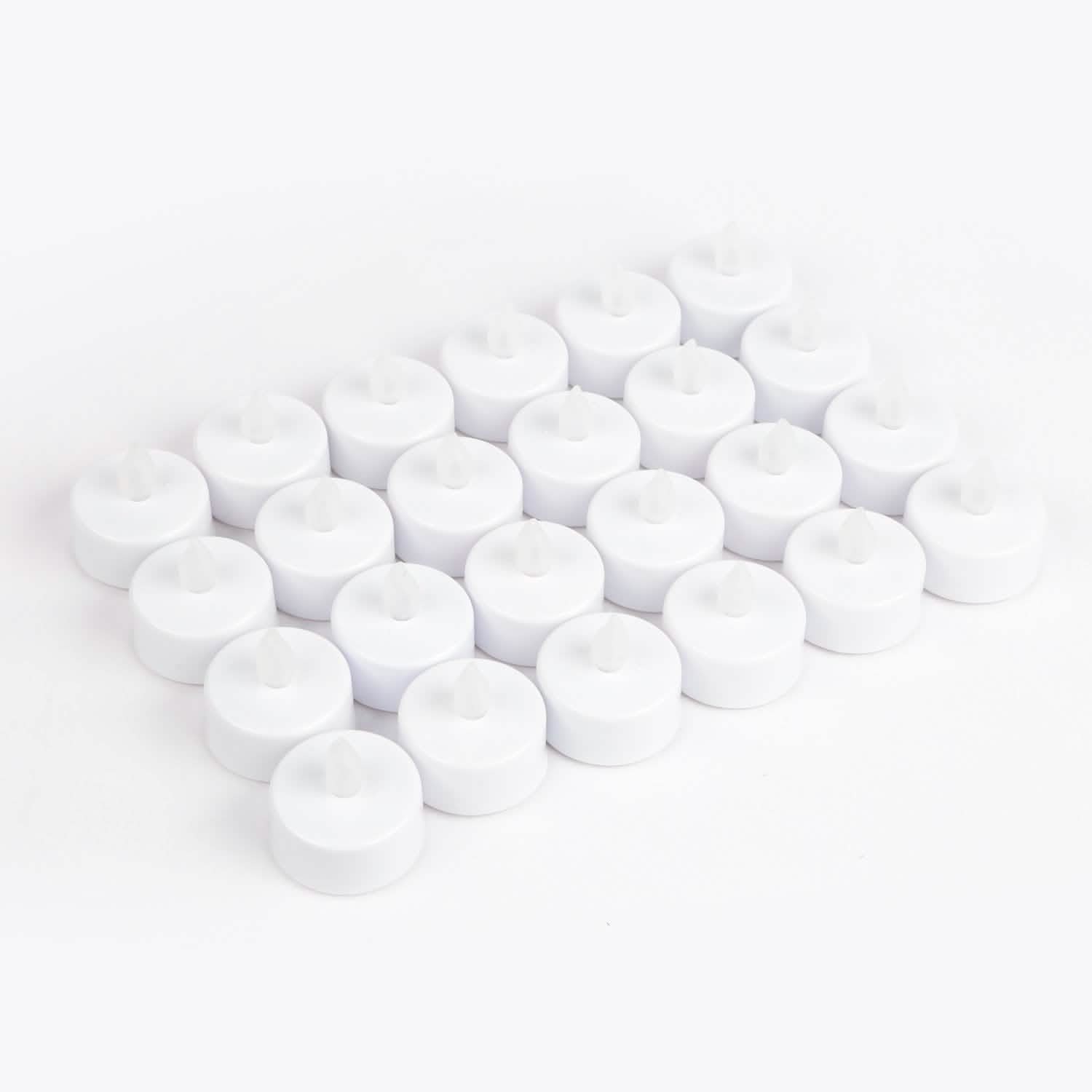 24-Piece: Flameless LED Tealight Candles