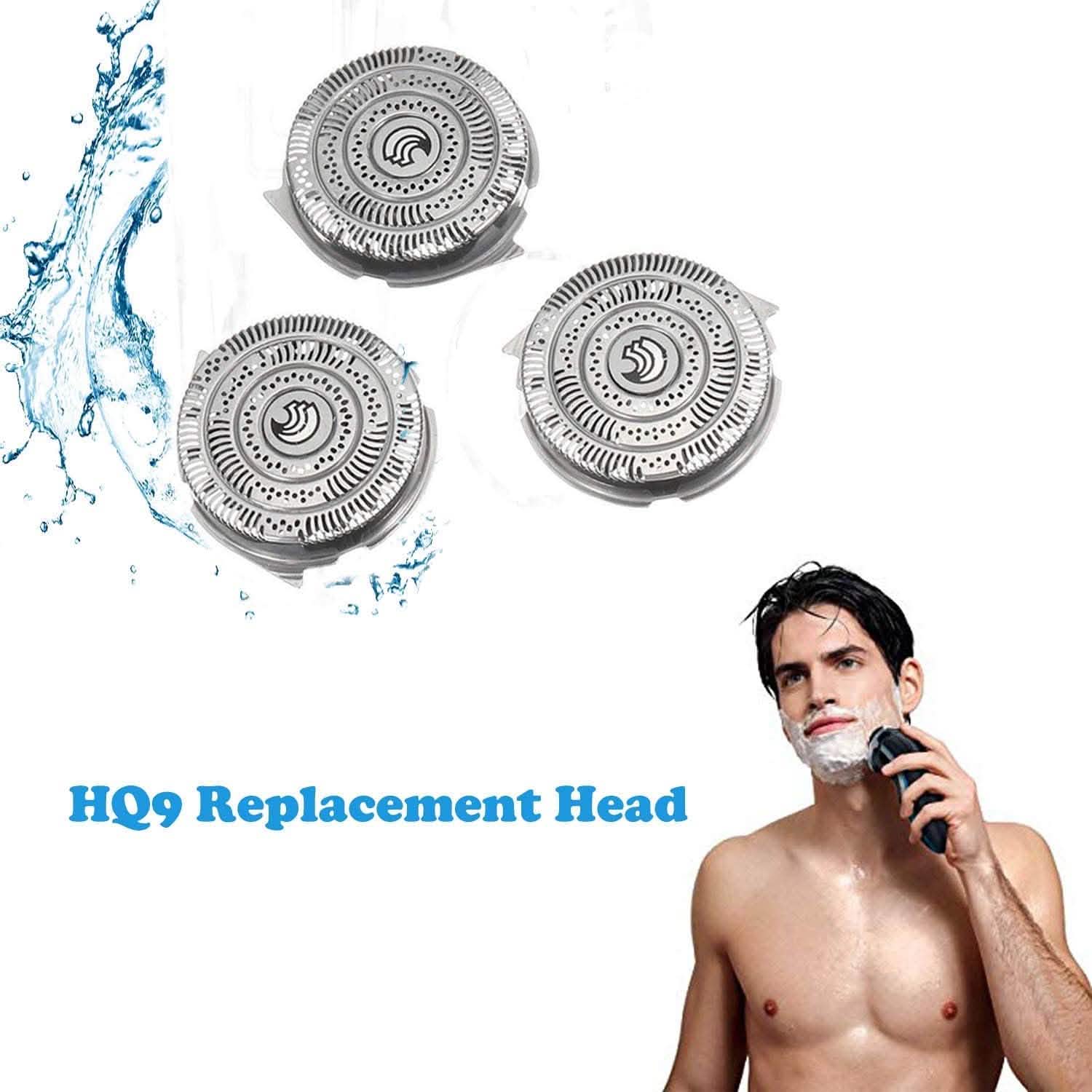 3-Pack: HQ9 Shaver Heads Blades Cutter Replacement for Philips Norelco Speed