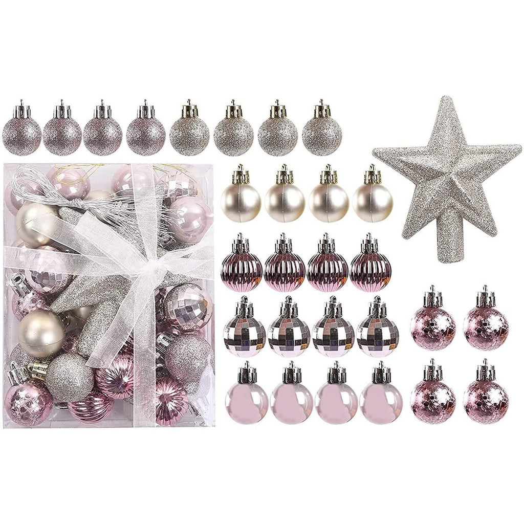 30-Piece: Christmas Balls Ornaments for Xmas Tree