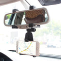360-Degree Rear View Mirror Phone Holder