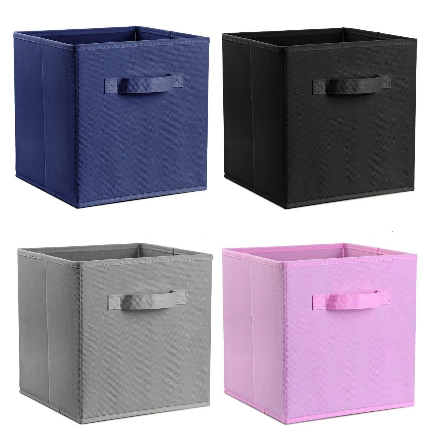 4-Pack: iMounTEK Foldable Storage Cube Bins