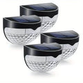 4-Pack: Solar Fence Lights Solar Deck Lights