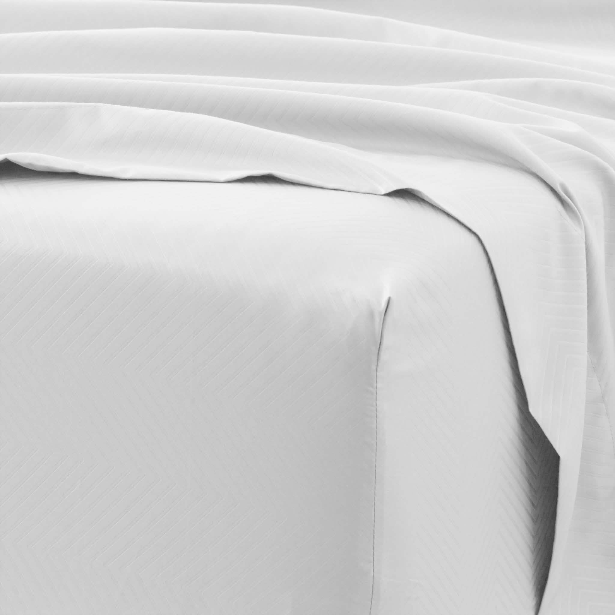 4-Piece: Chevron Embossed Sheet Set