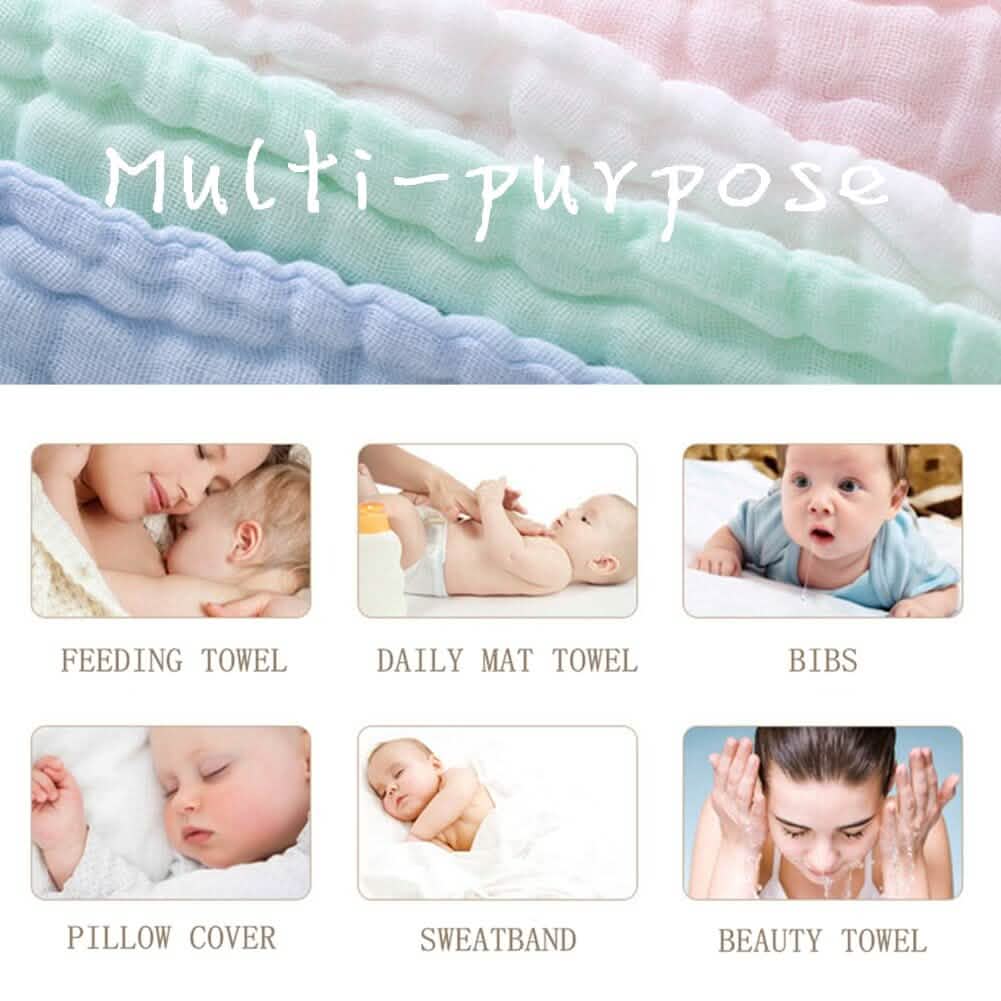5-Pack: Baby Washcloths