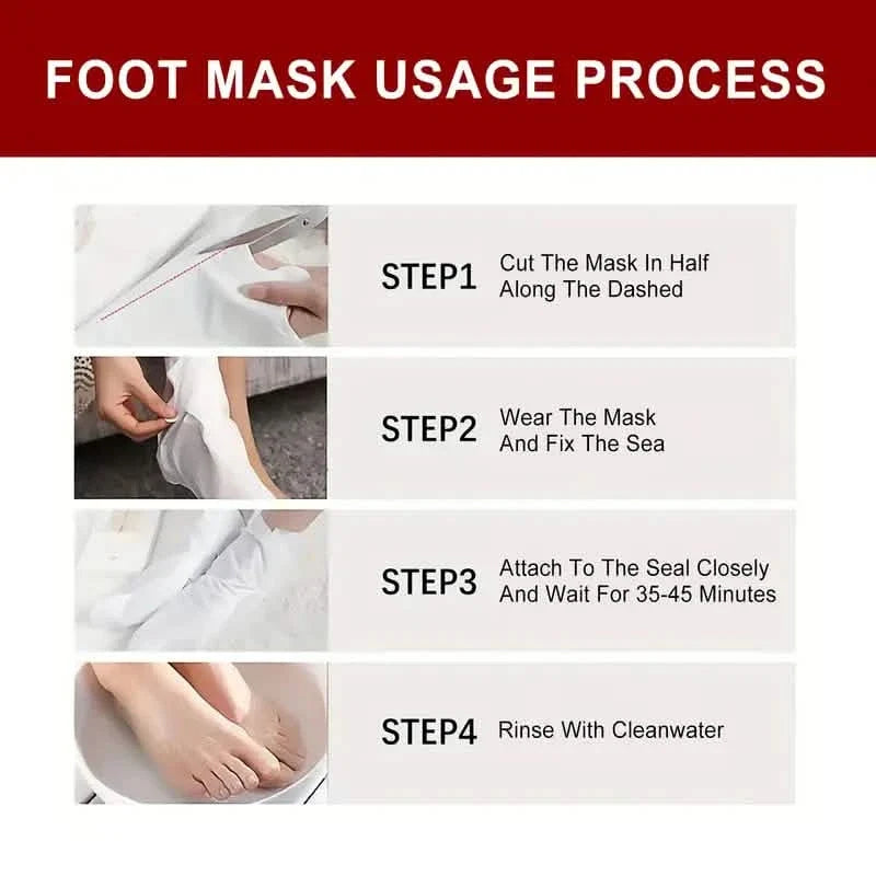 5-Pack: JAYSUING AHA 30% BHA 2% Peeling Solution Foot Mask