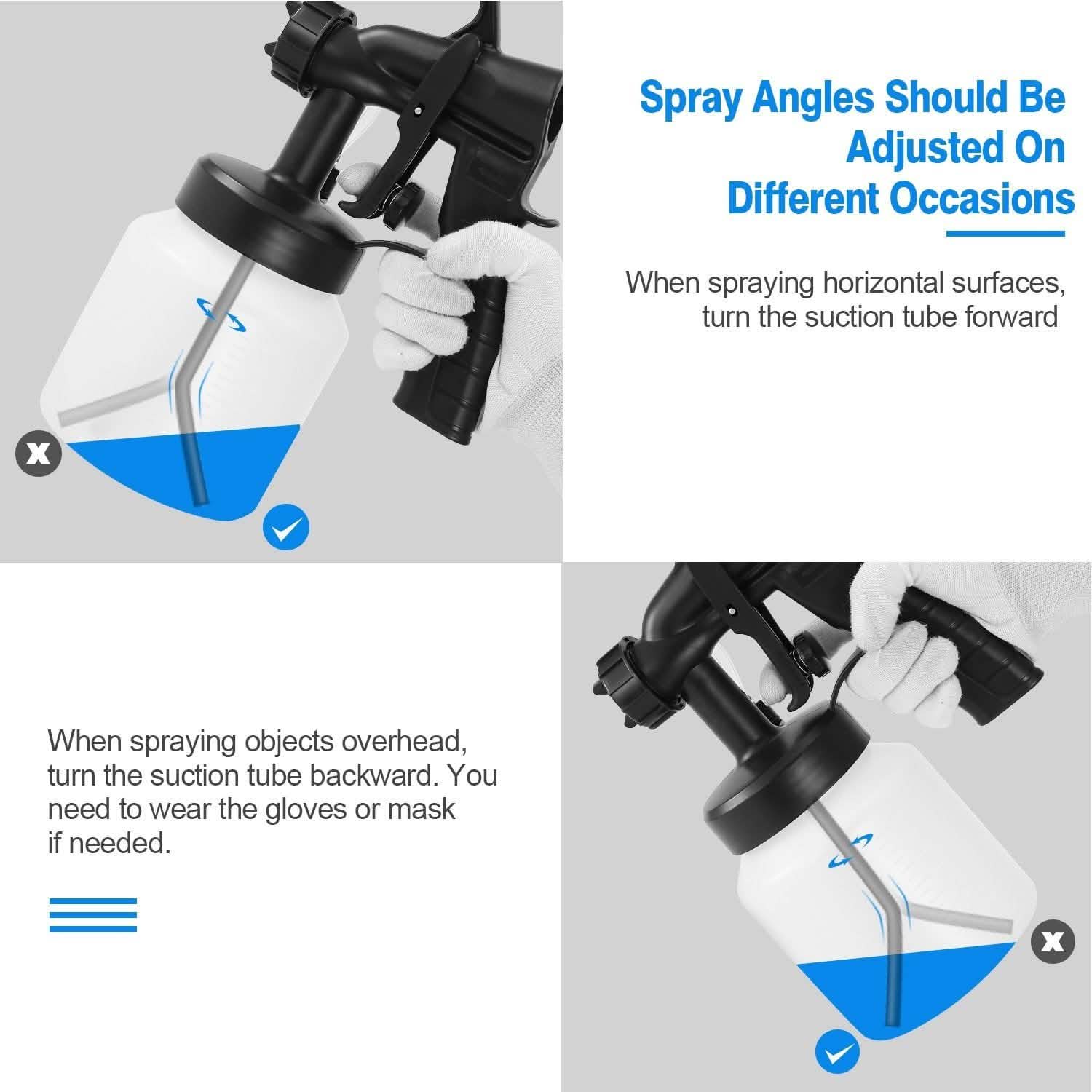 650W/800ML Paint Sprayer
