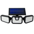 74 LEDs 3 Adjustable Solar Head Motion Sensor Flood Light