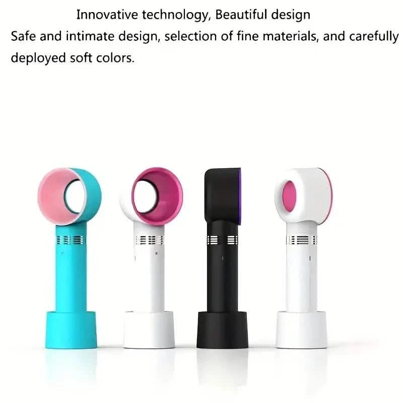 Bladeless Handheld Fan for Eyelash Extension
