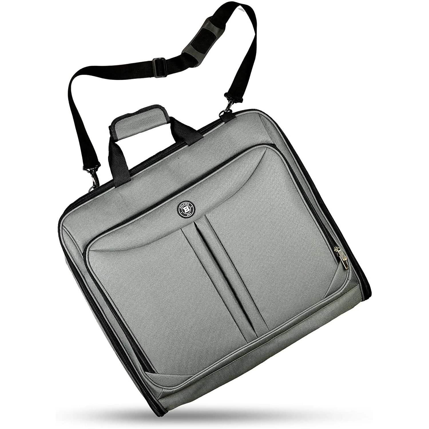Bolford Travel Garment Bag For Business Trips And Travel With Padded Computer Pocket