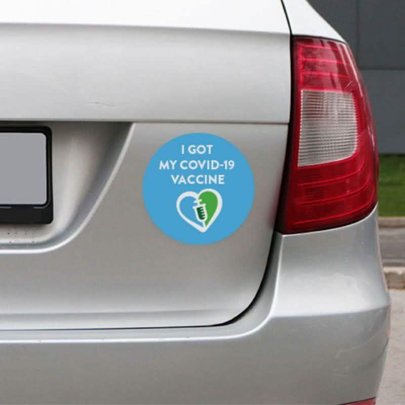 Car Bumper Magnets - I Got My Vaccine