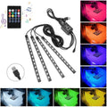 Car LED Strip Lights with Sound Active Function and Remote Controller