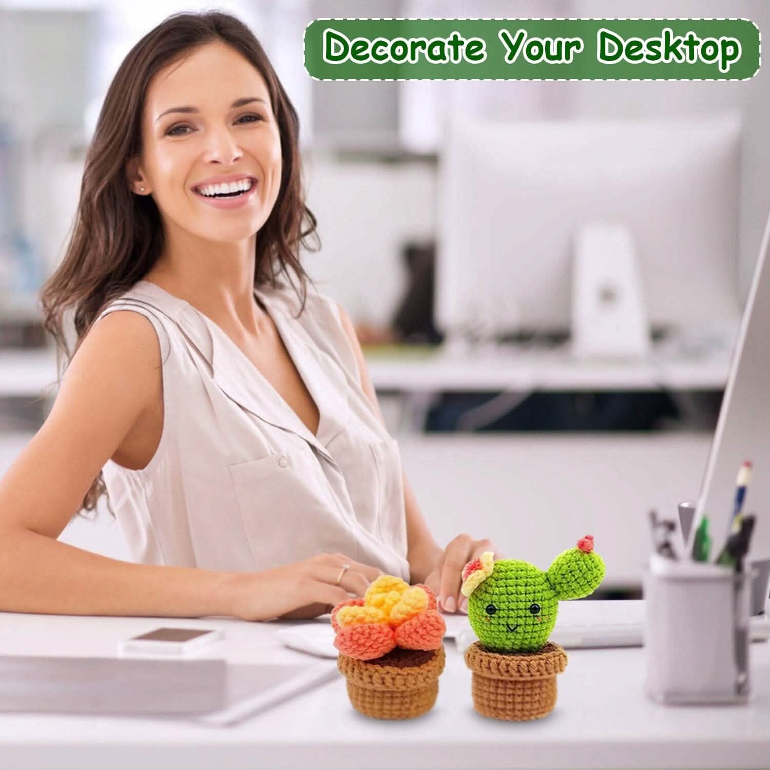 Crochet Kit for Beginners DIY Knitting Supplies