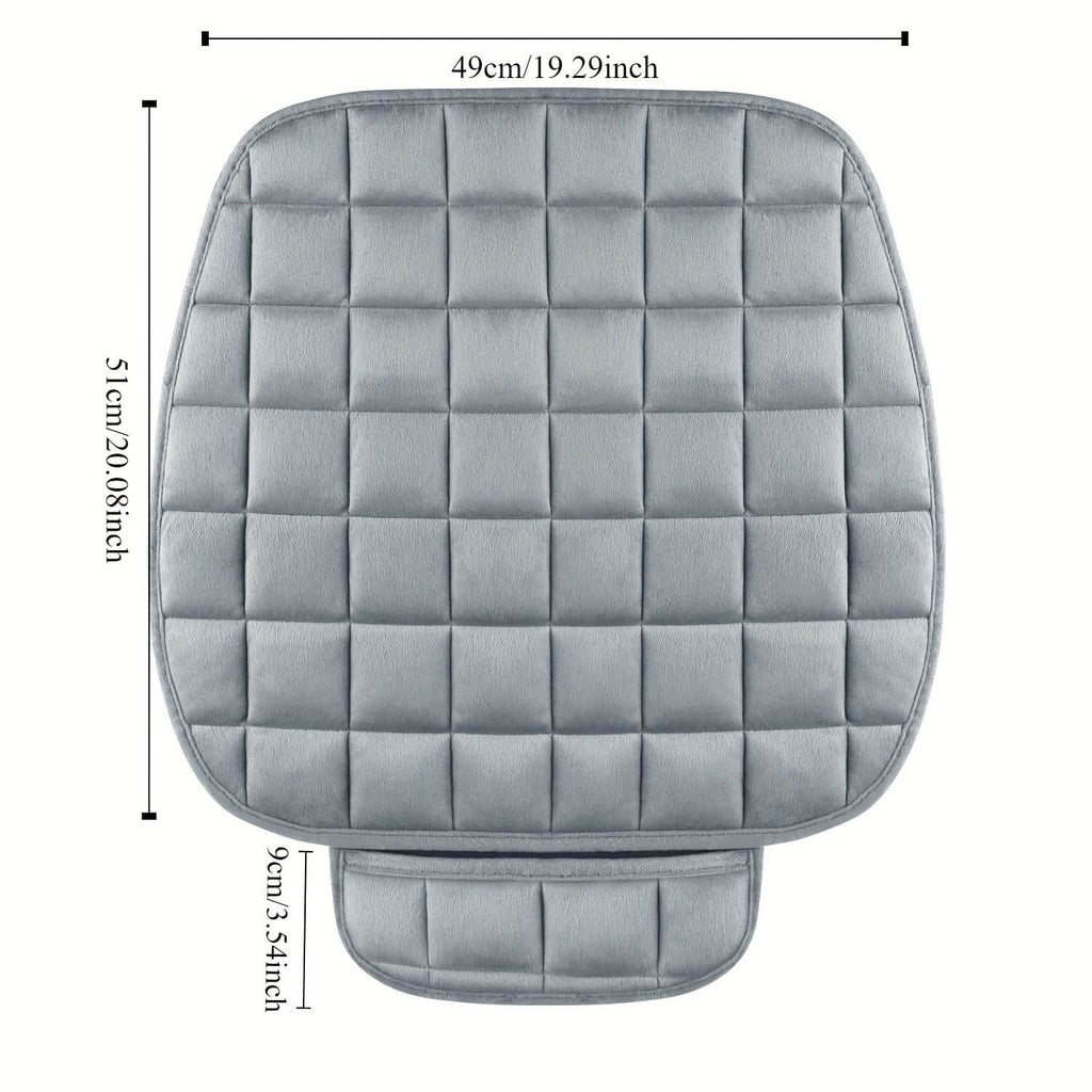 Winter Car Seat Cover – Universal Front Seat Cushion, Anti-Slip, Breathable