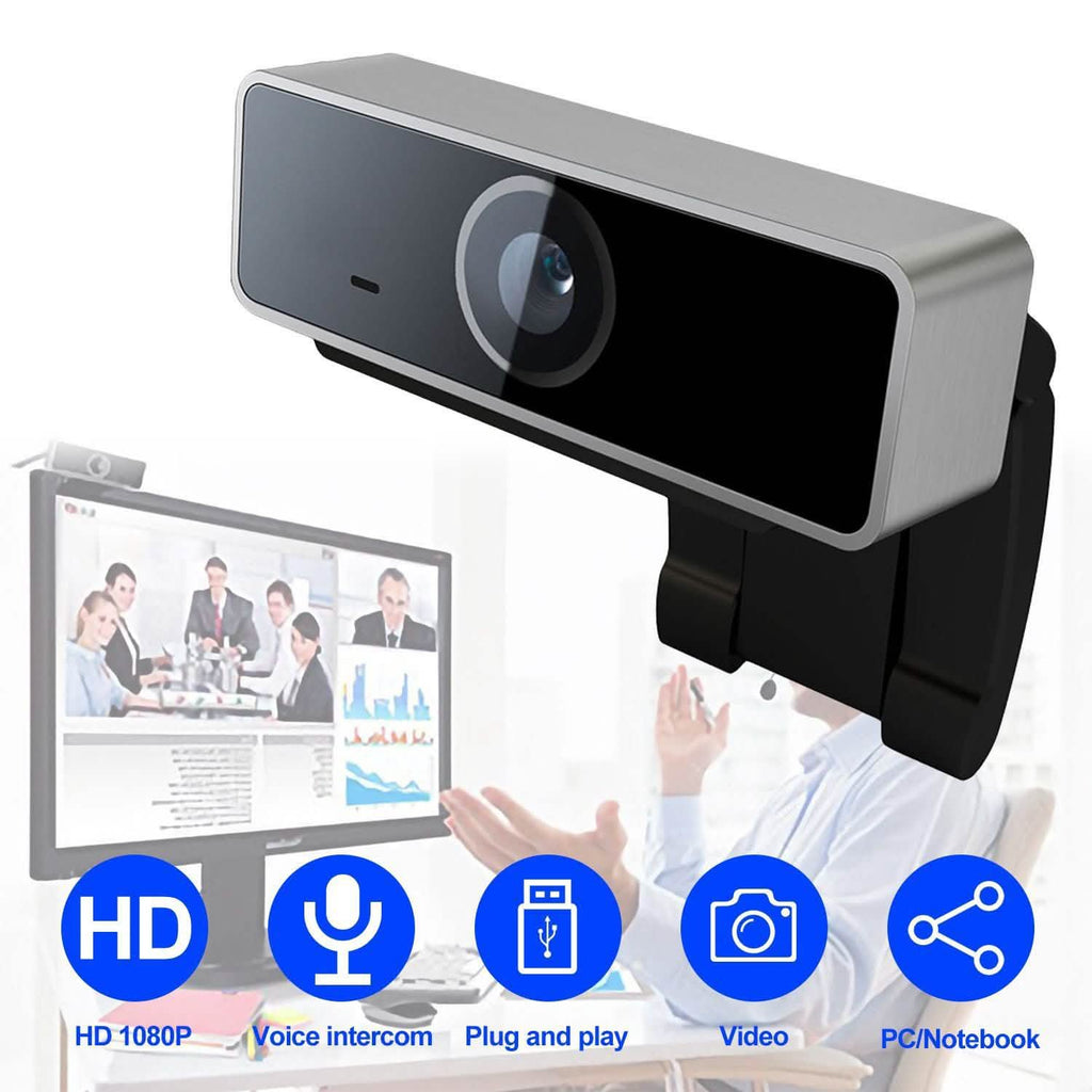 FHD 1080P Webcam USB Auto Focus with Microphone
