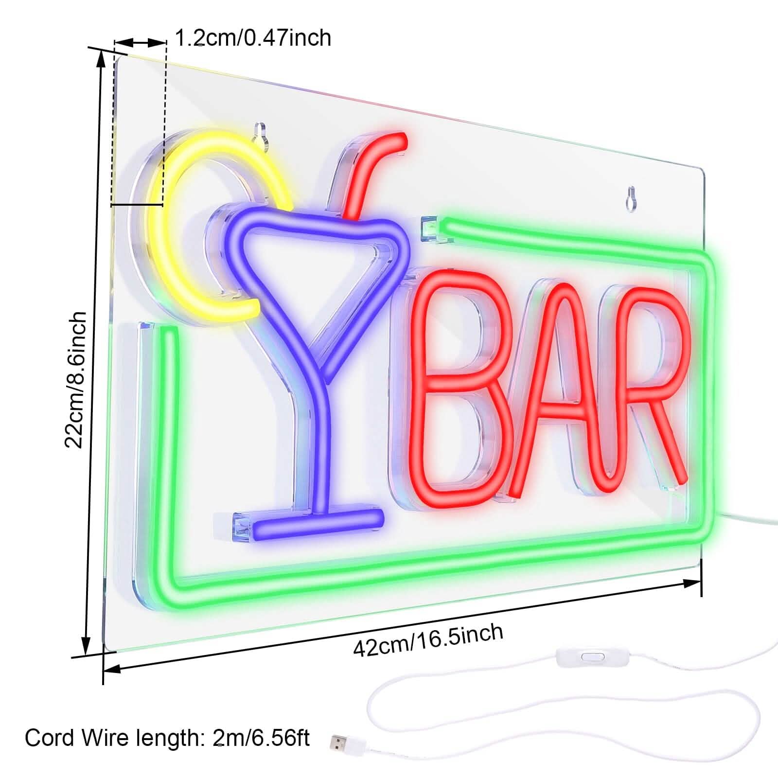 FITNATE  3D Art USB Powered LED Open Display Board Decorate