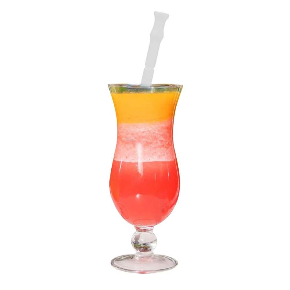 Foldable And Reusable Silicone Drinking Straw With Case