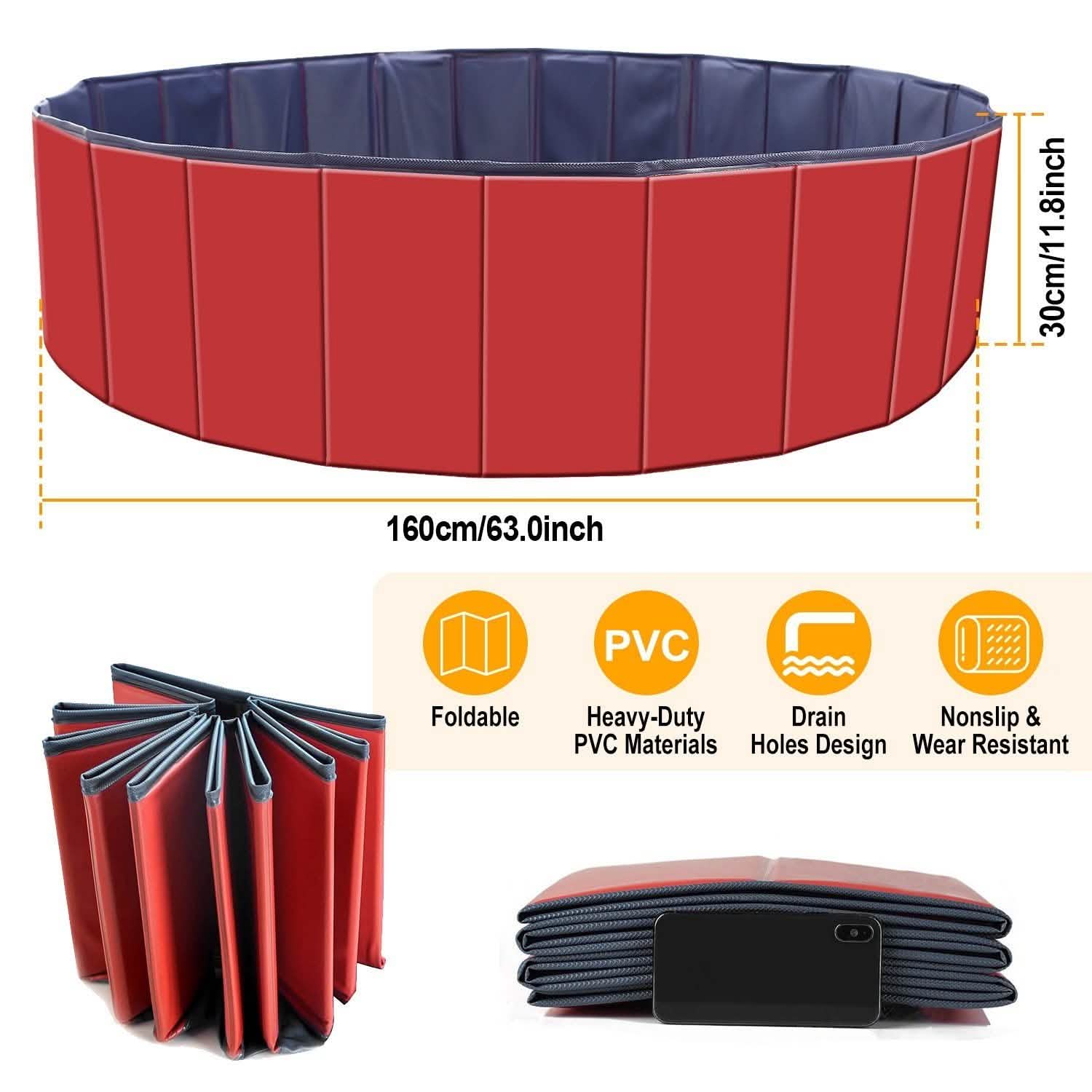 Foldable Pet Swimming Pool PVC
