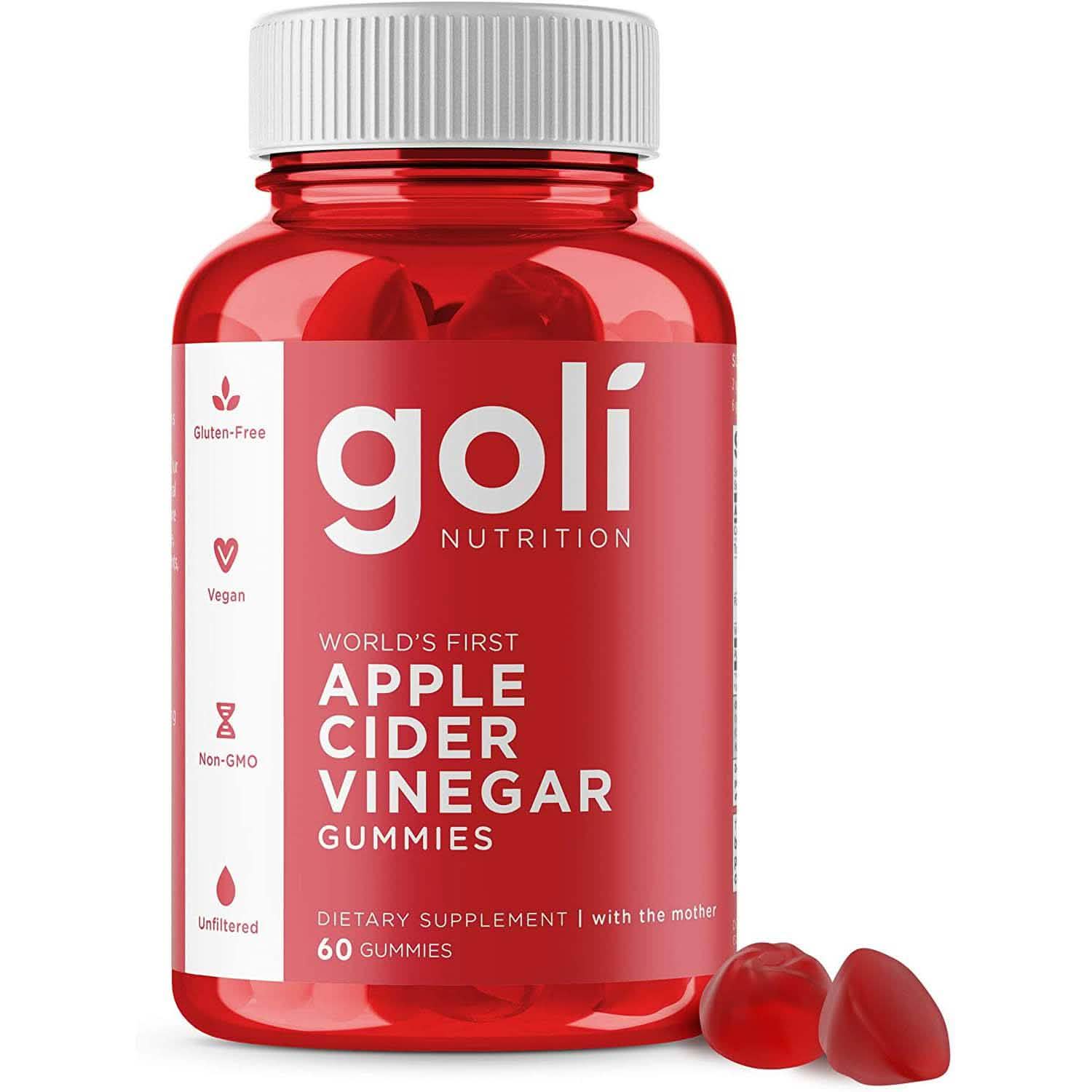 Goli Apple Cider Vinegar Gummy Vitamins by Goli Nutrition