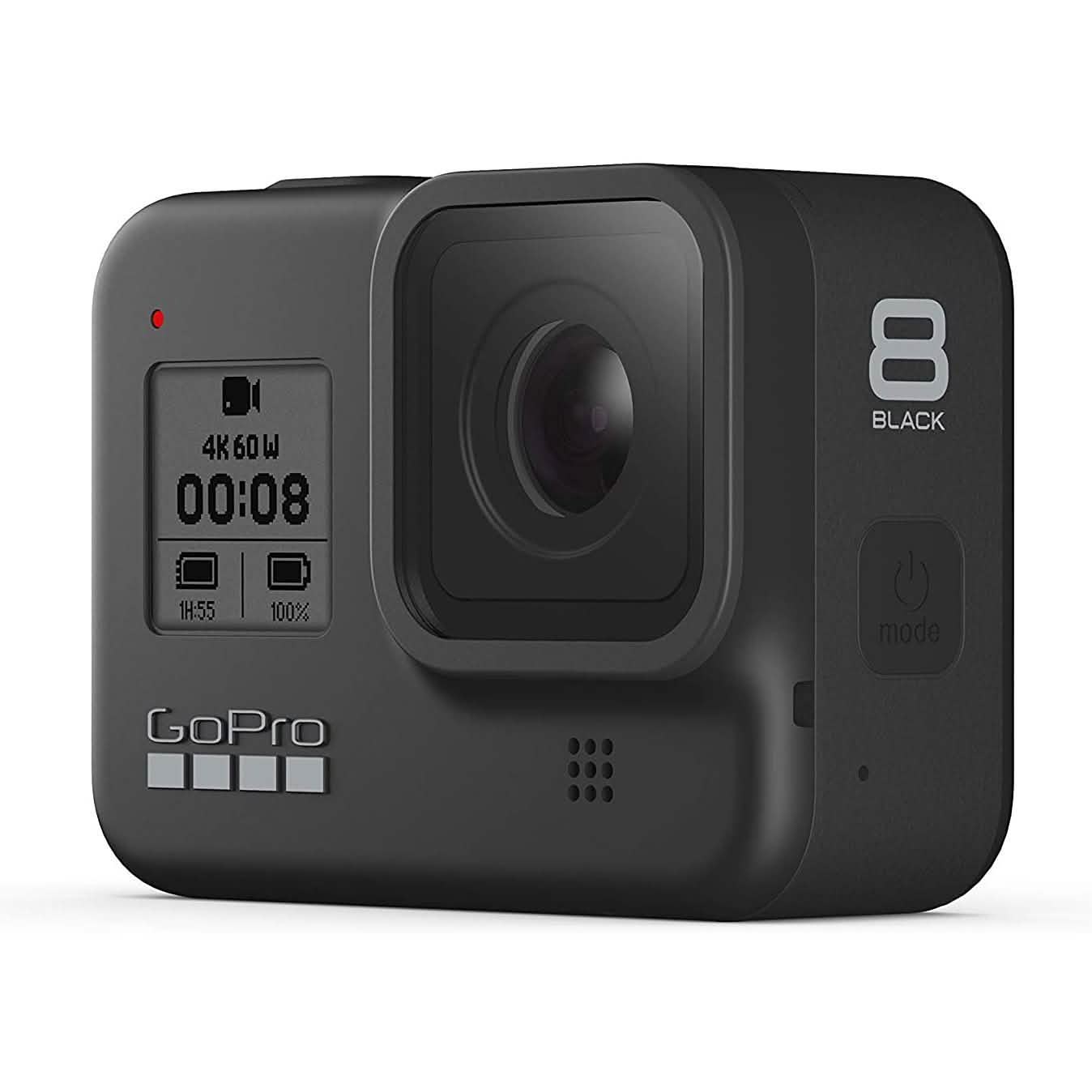 GoPro HERO8 4K Waterproof Action Camera - Black (Refurbished)