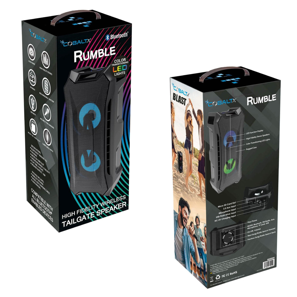 High Fidelity Wireless Tailgate LED Speaker