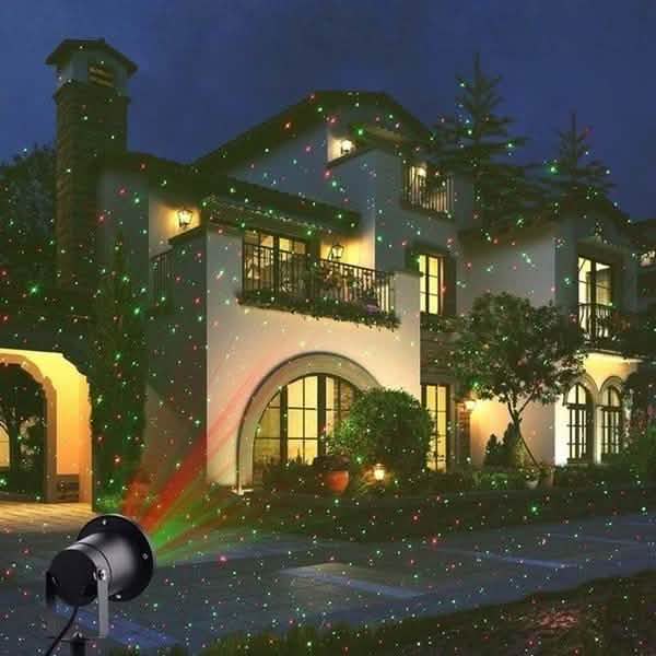 Hot Outdoor Indoor Waterproof Green & Red Laser Projector Light