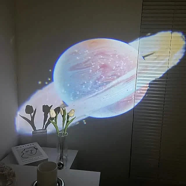 Planet Moon Projection Lamp Galaxy Light