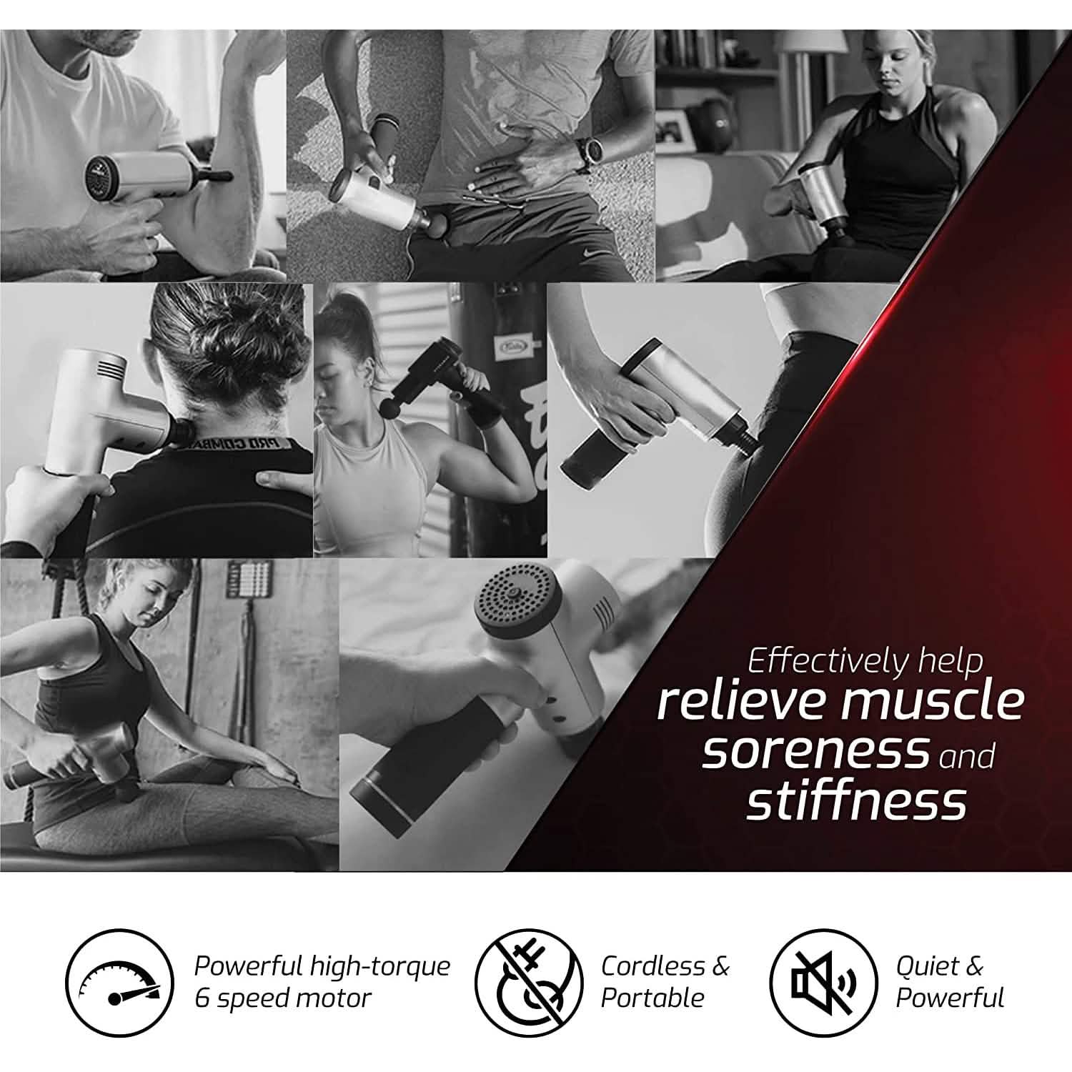 Pursonic Deep Tissue Professional Massage Gun