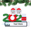Quarantine Special Family Christmas Ornaments Personalized Gifts