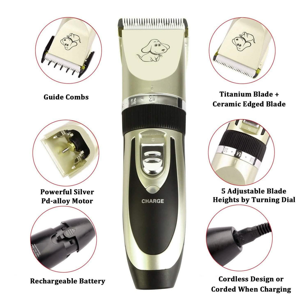 Rechargeable Electric Pet Hair Clipper