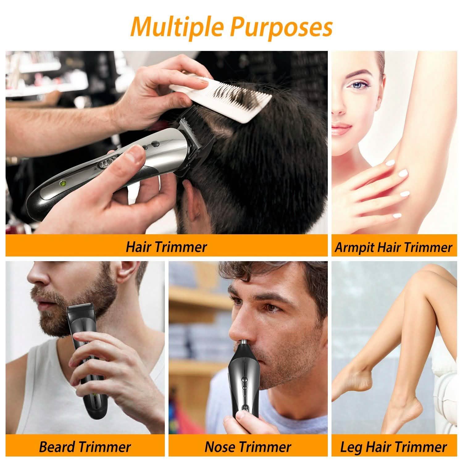 SHINON Men Electric Hair Clipper 3-in-1