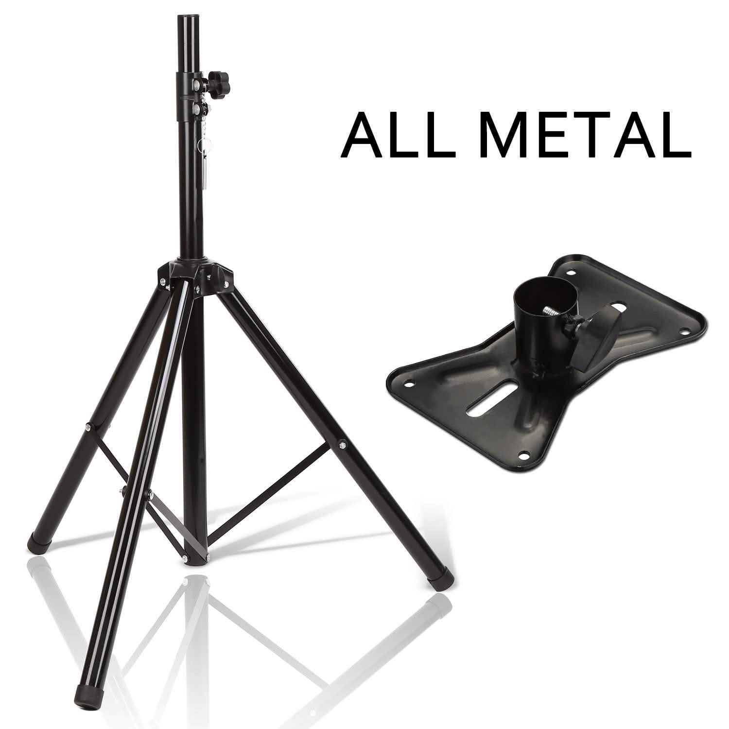 Speaker Tripod Stand Adjustable Height Heavy Duty Holder