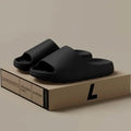 Unisex Soft Slippers, Comfortable Indoor/Outdoor Slide Sandals, Non-slip Textured Design Footwear