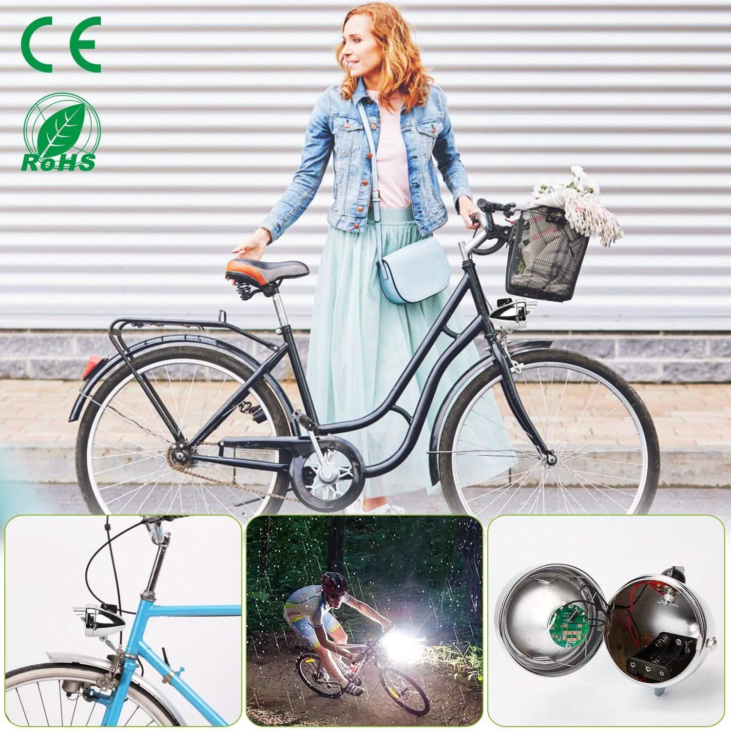 Vintage Bicycle Front Headlight