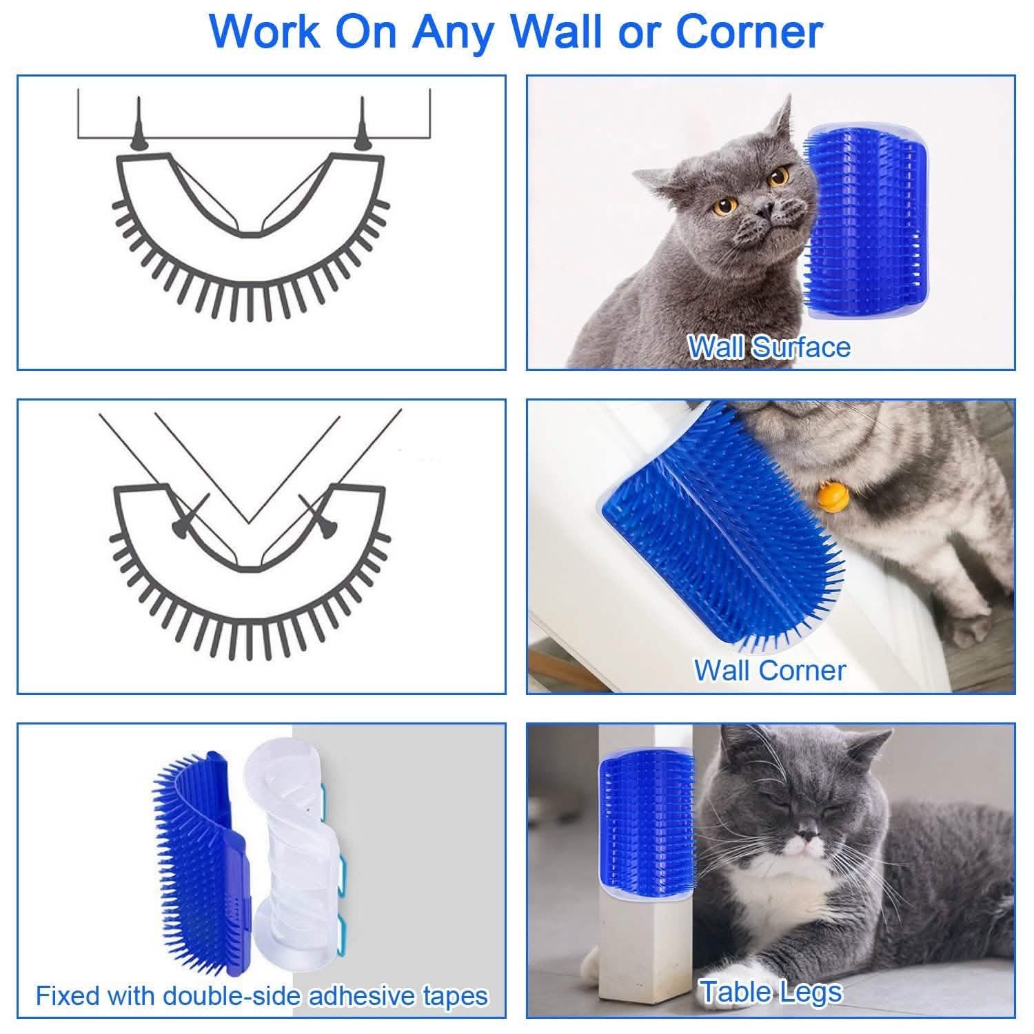 Wall Corner Massage Comb