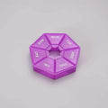 Weekly Rainbow Pill Box - 7-Grid Thickened Pill Storage Box