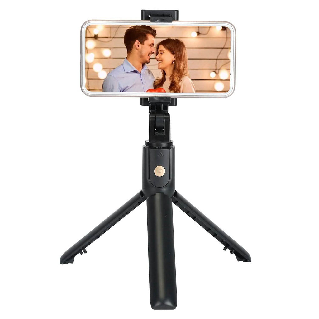 Wireless Selfie Stick Extendable Tripod with Detachable Remote Shutter for 3.5-6.2" Phone